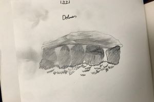 Dolmen drawing